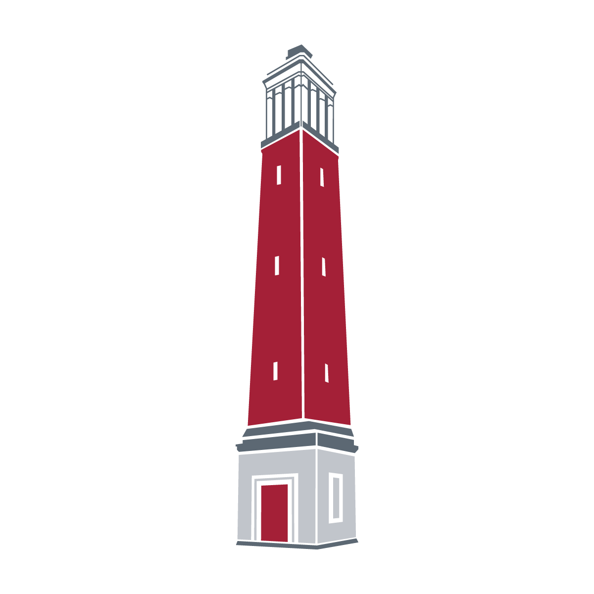 Denny Chimes in crimson and grey colors.