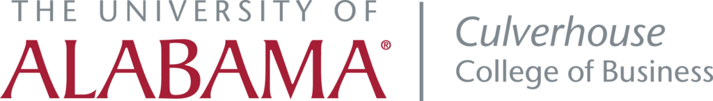 The University of Alabama, Culverhouse College of Business.